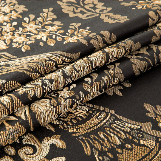 Luxury Jacquard Eyelet Fully Lined Curtains