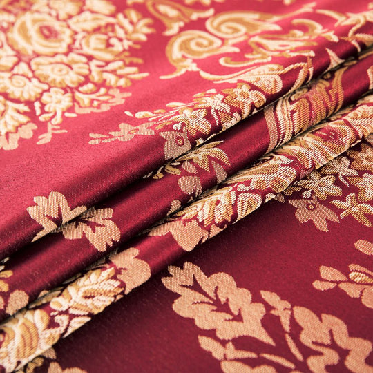 Luxury Jacquard Eyelet Fully Lined Curtains