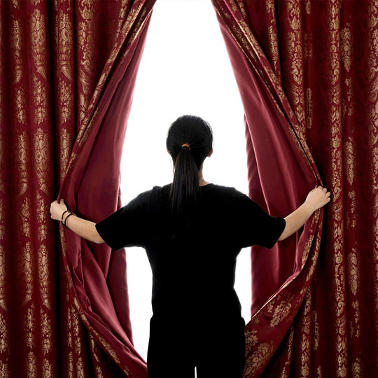Luxury Jacquard Eyelet Fully Lined Curtains