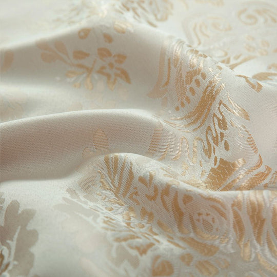 Luxury Jacquard Eyelet Fully Lined Curtains
