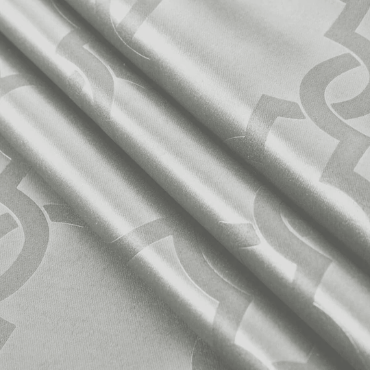 Ready Made Blackout Eyelet Curtains Embossed 260 GSM
