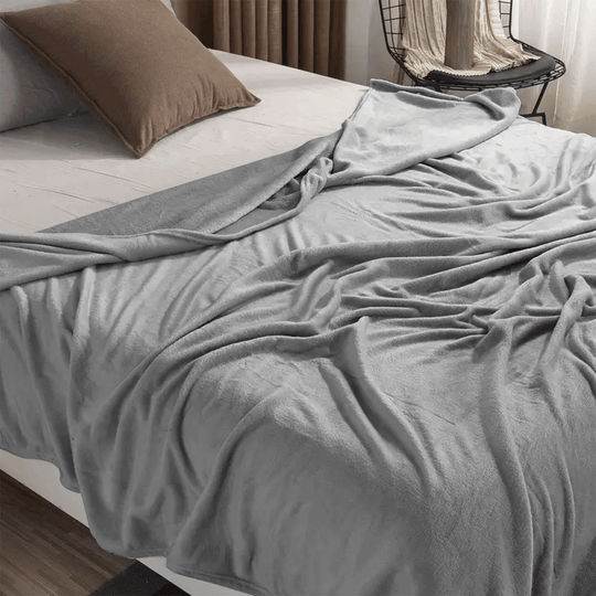 Fleece Blanket Fluffy Sofa Throw