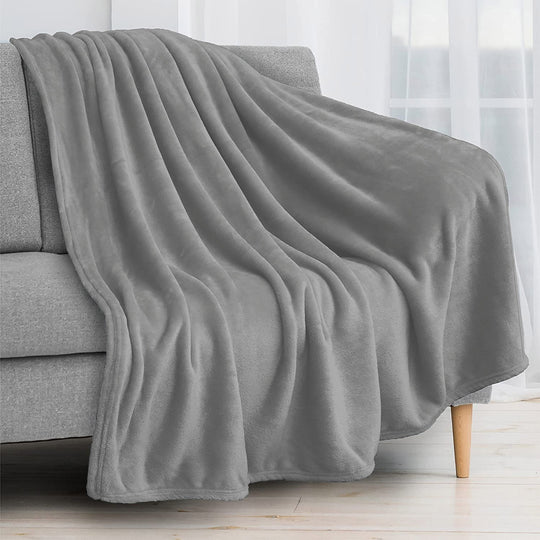 Fleece Blanket Fluffy Sofa Throw