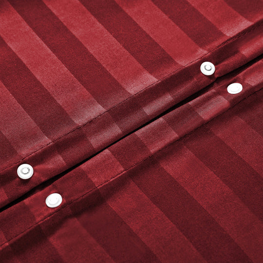 Duvet Cover 3 piece Stripe Quilt Cover Set