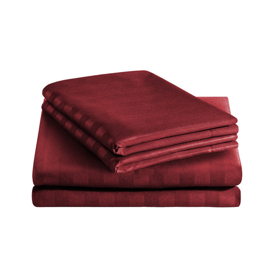 Duvet Cover 3 piece Stripe Quilt Cover Set