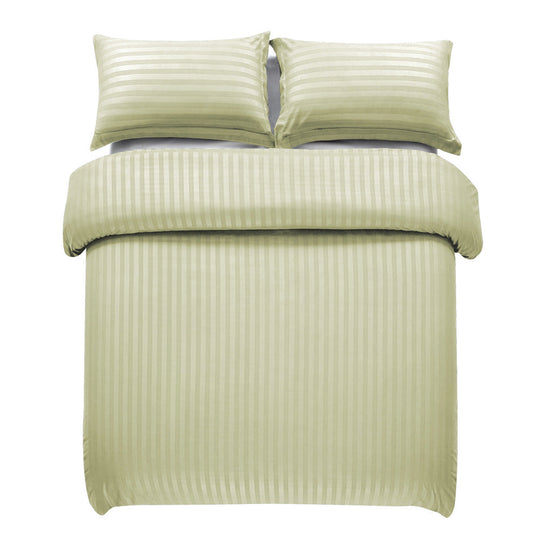 Duvet Cover 3 piece Stripe Quilt Cover Set