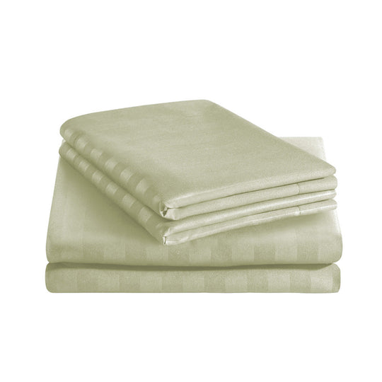 Duvet Cover 3 piece Stripe Quilt Cover Set