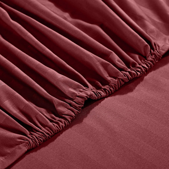 Deep Fitted Sheets Stripe 25cm