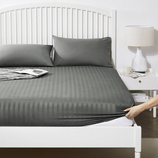Deep Fitted Sheets Stripe 25cm
