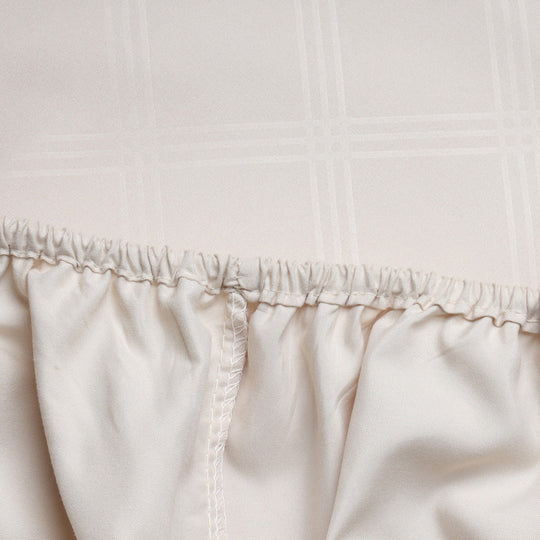 Deep Fitted Sheets Embossed Pattern Bed Sheets 25cm