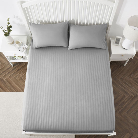 Deep Fitted Sheets Stripe 25cm