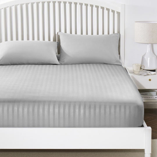 Deep Fitted Sheets Stripe 25cm