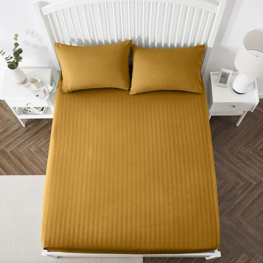 Deep Fitted Sheets Stripe 25cm
