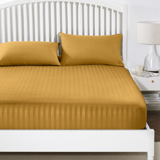 Deep Fitted Sheets Stripe 25cm