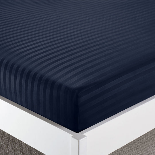 Deep Fitted Sheets Stripe 25cm