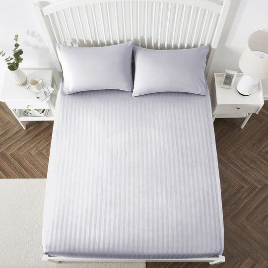 Deep Fitted Sheets Stripe 25cm