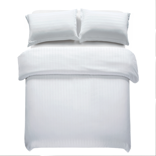Duvet Cover 3 piece Stripe Quilt Cover Set