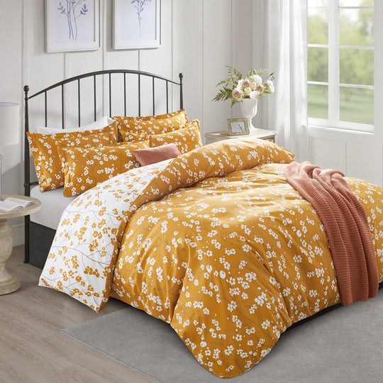 Duvet Cover 3 Piece Printed Quilt Cover Set