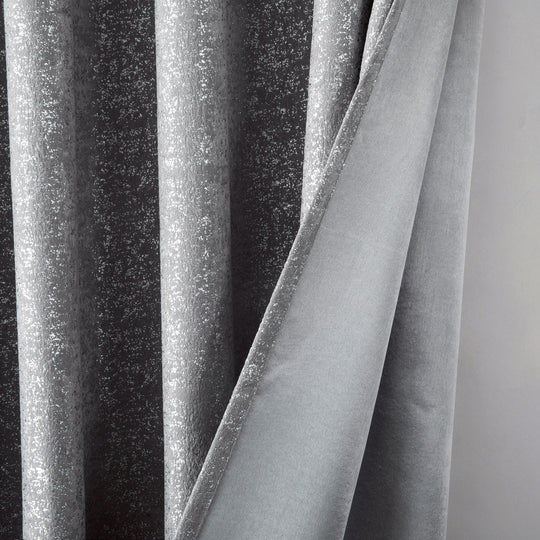 Blackout Eyelet Ready Made Curtains Sparkle
