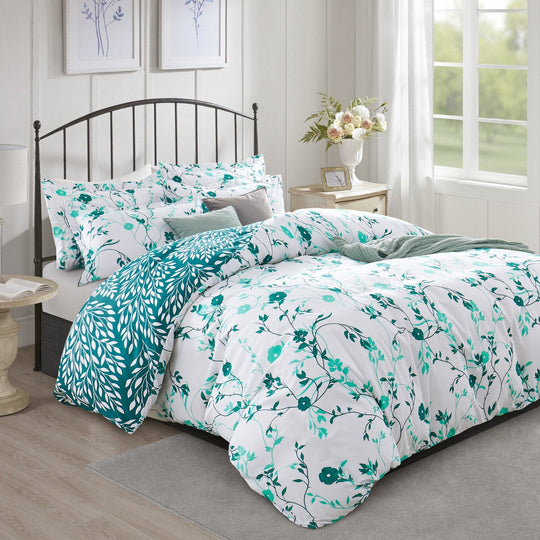 Duvet Cover 3 Piece Printed Quilt Cover Set