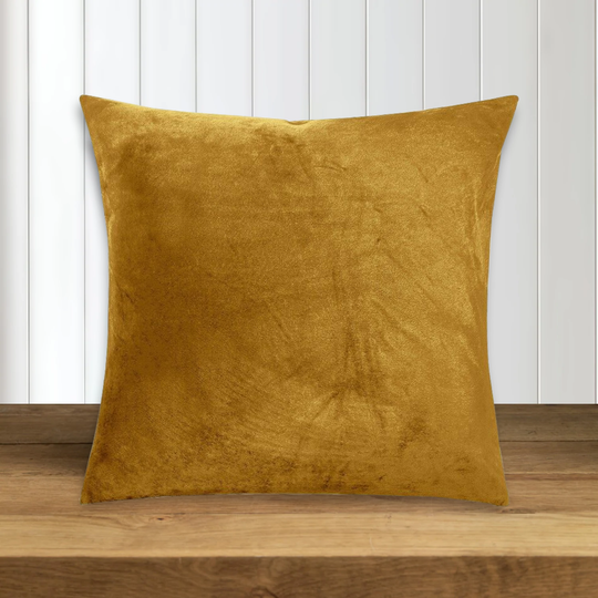 Velvet Cushion Covers Filled Cushion