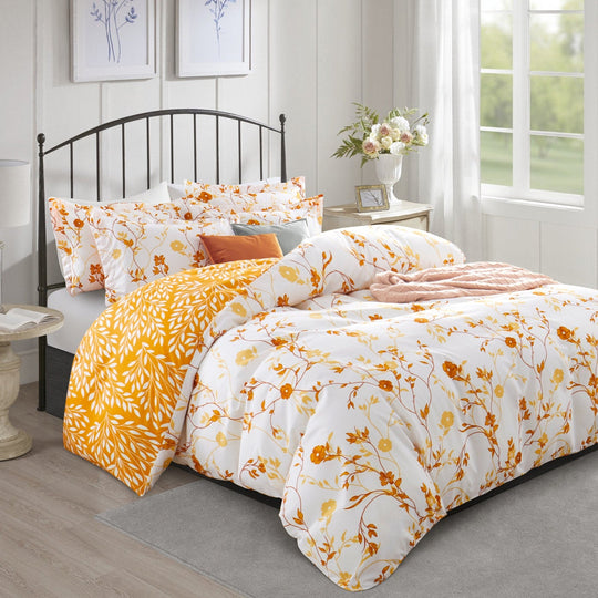 Duvet Cover 3 Piece Printed Quilt Cover Set