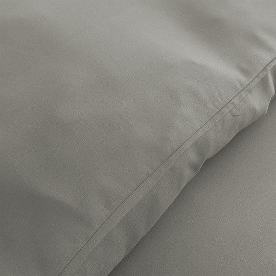 Duvet Cover 3 Piece Plain Dyed Quilt Cover Set